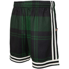 Boston Celtics x Uninterrupted Hardwood Classics Swingman Shorts Kelly Green/Black | Mitchell & Ness for sale