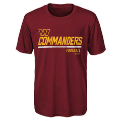 Washington Commanders Youth Engaged T-Shirt Burgundy