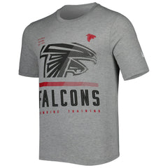 Atlanta Falcons New Era Combine Authentic Red Zone T-Shirt Heathered Gray