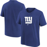 Nike New York Giants Youth Logo T-Shirt Royal