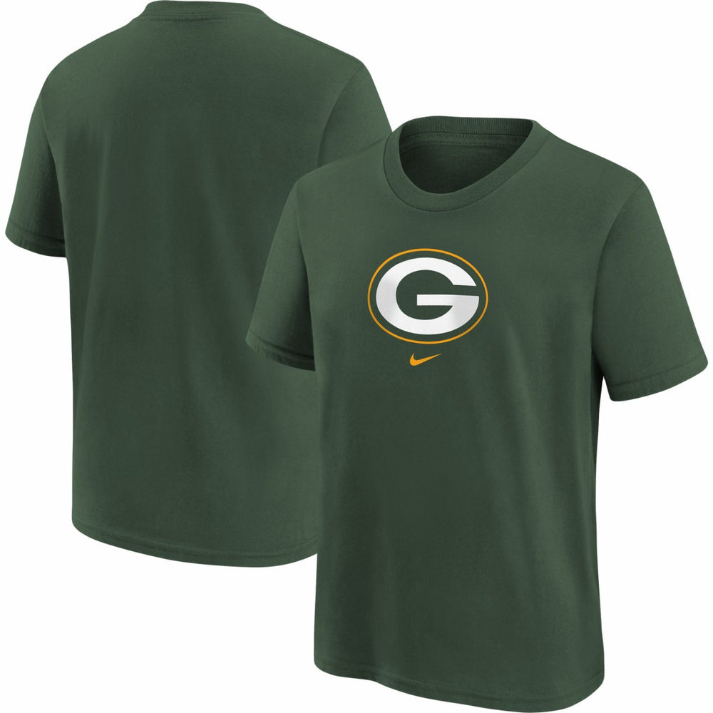 Nike Green Bay Packers Youth Logo T-Shirt Green