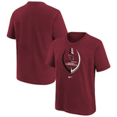 Nike Arizona Cardinals Girls Preschool Icon T-Shirt Cardinal
