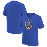 Nike Los Angeles Rams Girls Preschool Icon T-Shirt Royal