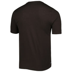 Cleveland Browns New Era Combine Authentic Ball Logo T-Shirt Brown