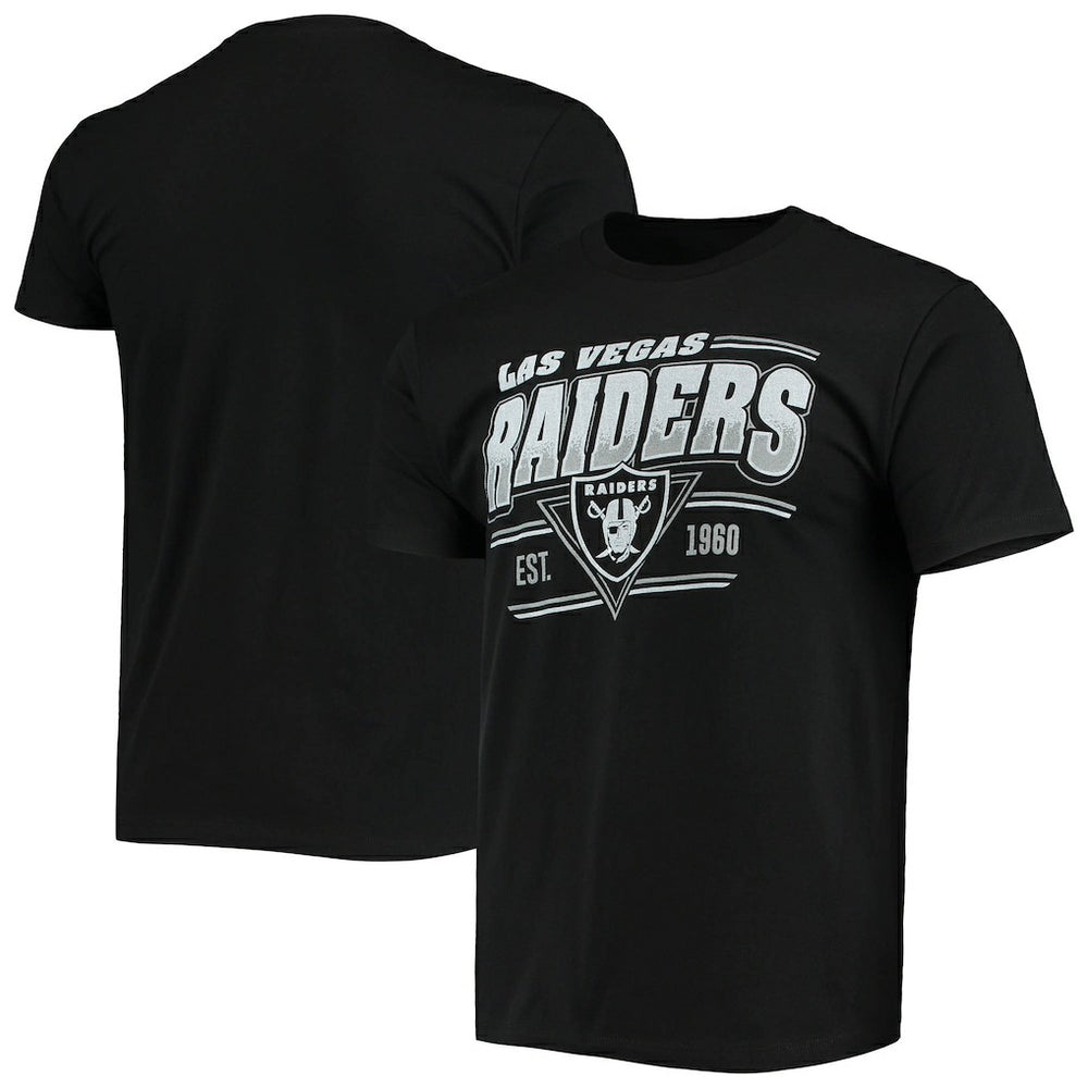 Las Vegas Raiders Junk Food Throwback T-Shirt Black