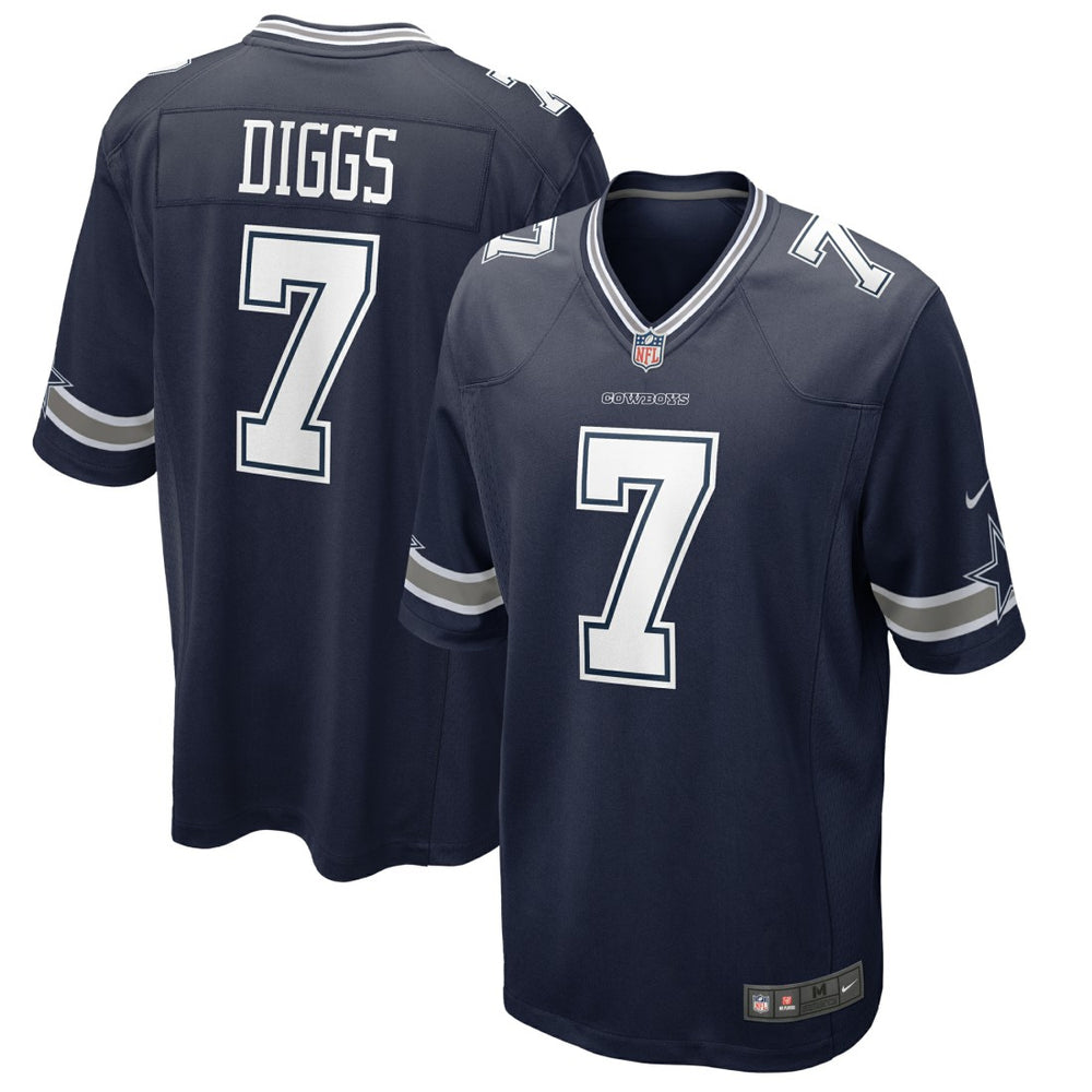 Nike Trevon Diggs Dallas Cowboys Game Jersey Navy