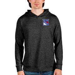 New York Rangers Antigua Team Absolute Pullover Hoodie - Black - NHL 4550793