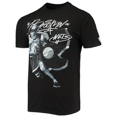Brooklyn Nets NBA x McFlyy Identify Artist Series T-Shirt Black