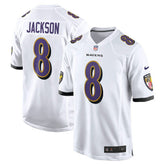 Nike Lamar Jackson Baltimore Ravens Game Jersey White