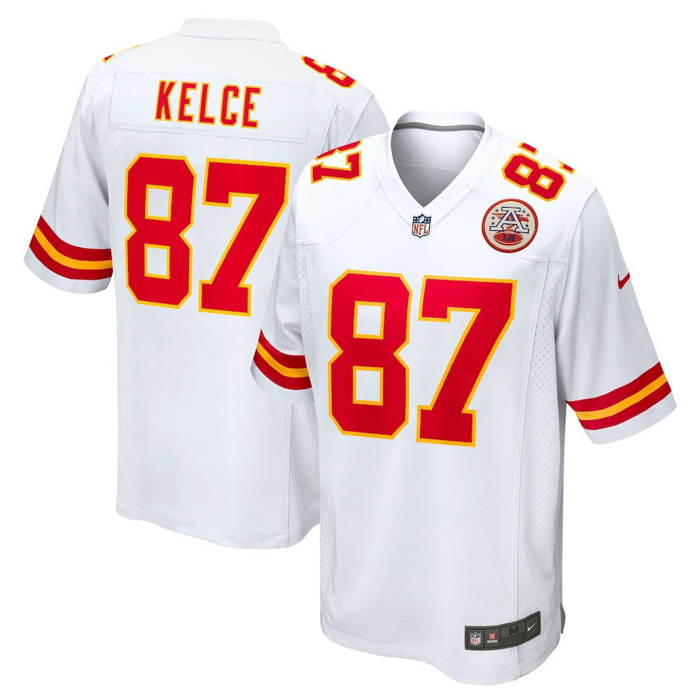 Nike Travis Kelce Kansas City Chiefs Player Game Jersey White