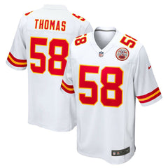 Nike Derrick Thomas Kansas City Chiefs Retired Player Game Jersey White