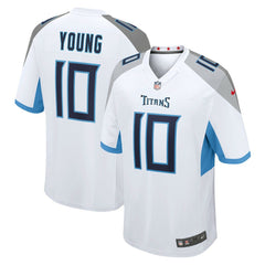 Nike Vince Young Tennessee Titans Retired Player Game Jersey White