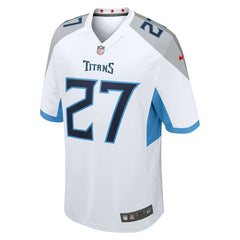 Nike Eddie George Tennessee Titans Retired Player Game Jersey White