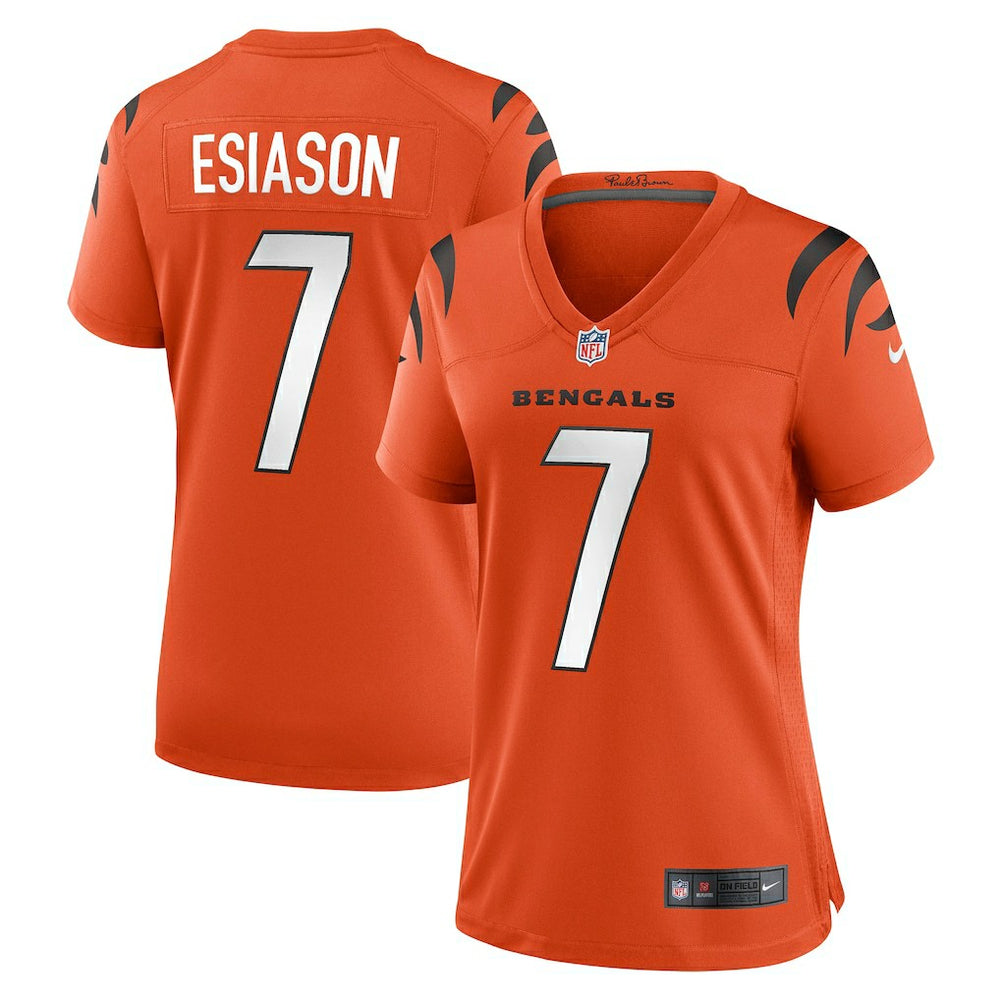 Nike Boomer Esiason Cincinnati Bengals Women's Retired Game Jersey Orange