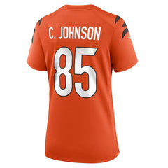 Nike Chad Johnson Cincinnati Bengals Women's Retired Game Jersey Orange
