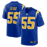 Nike Junior Seau Los Angeles Chargers Retired Player Alternate Game Jersey Royal
