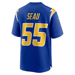 Nike Junior Seau Los Angeles Chargers Retired Player Alternate Game Jersey Royal