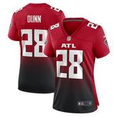 Nike Warrick Dunn Atlanta Falcons Women's Retired Game Jersey Red