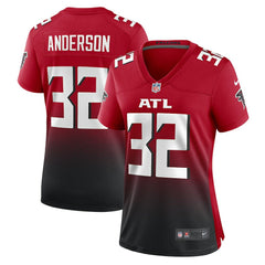 Nike Jamal Anderson Atlanta Falcons Women's Retired Game Jersey Red