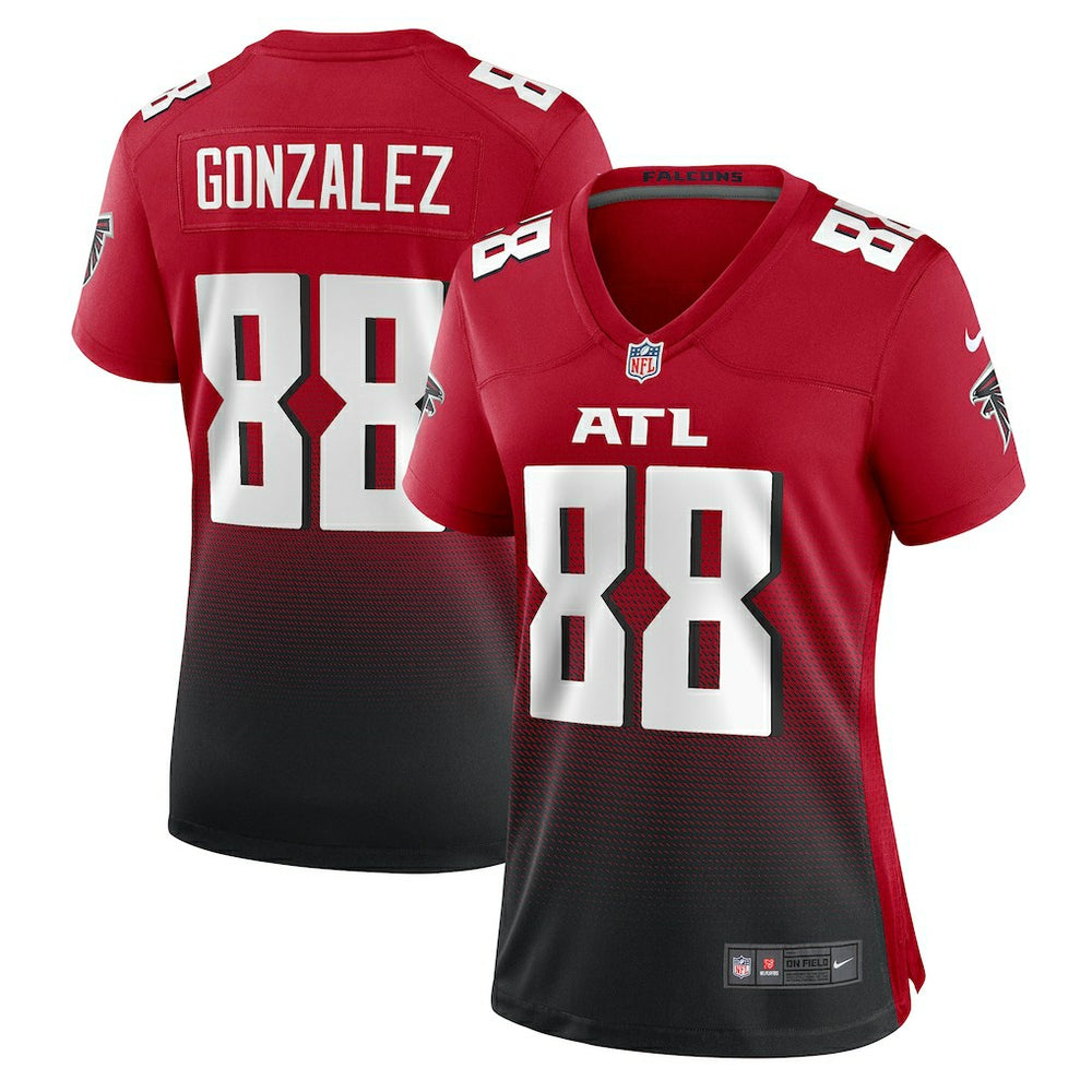Nike Tony Gonzalez Atlanta Falcons Women's Retired Game Jersey Red