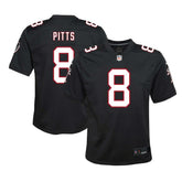 Nike Kyle Pitts Sr. Atlanta Falcons Youth Game Jersey Black