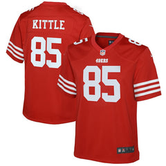 Nike San Francisco 49ers Youth Game Jersey Scarlet