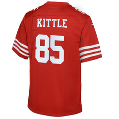 Nike San Francisco 49ers Youth Game Jersey Scarlet
