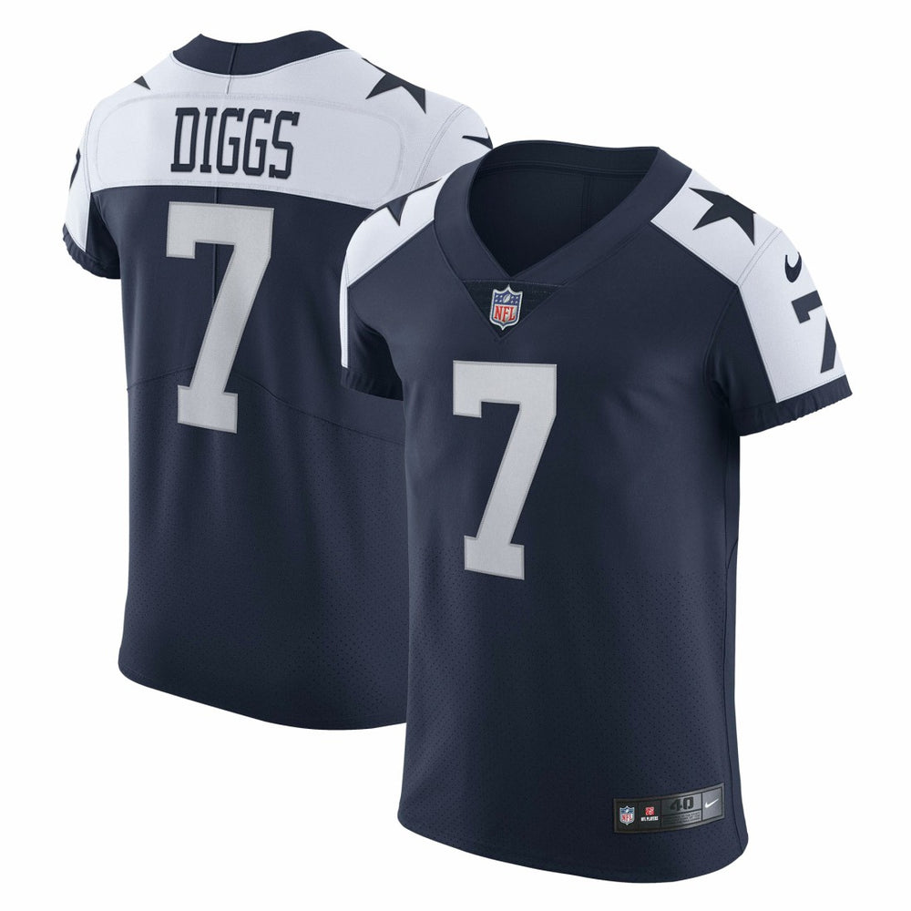 Nike Trevon Diggs Dallas Cowboys Alternate Vapor Elite Jersey Navy
