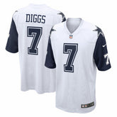 Nike Trevon Diggs Dallas Cowboys Alternate Game Team Jersey White