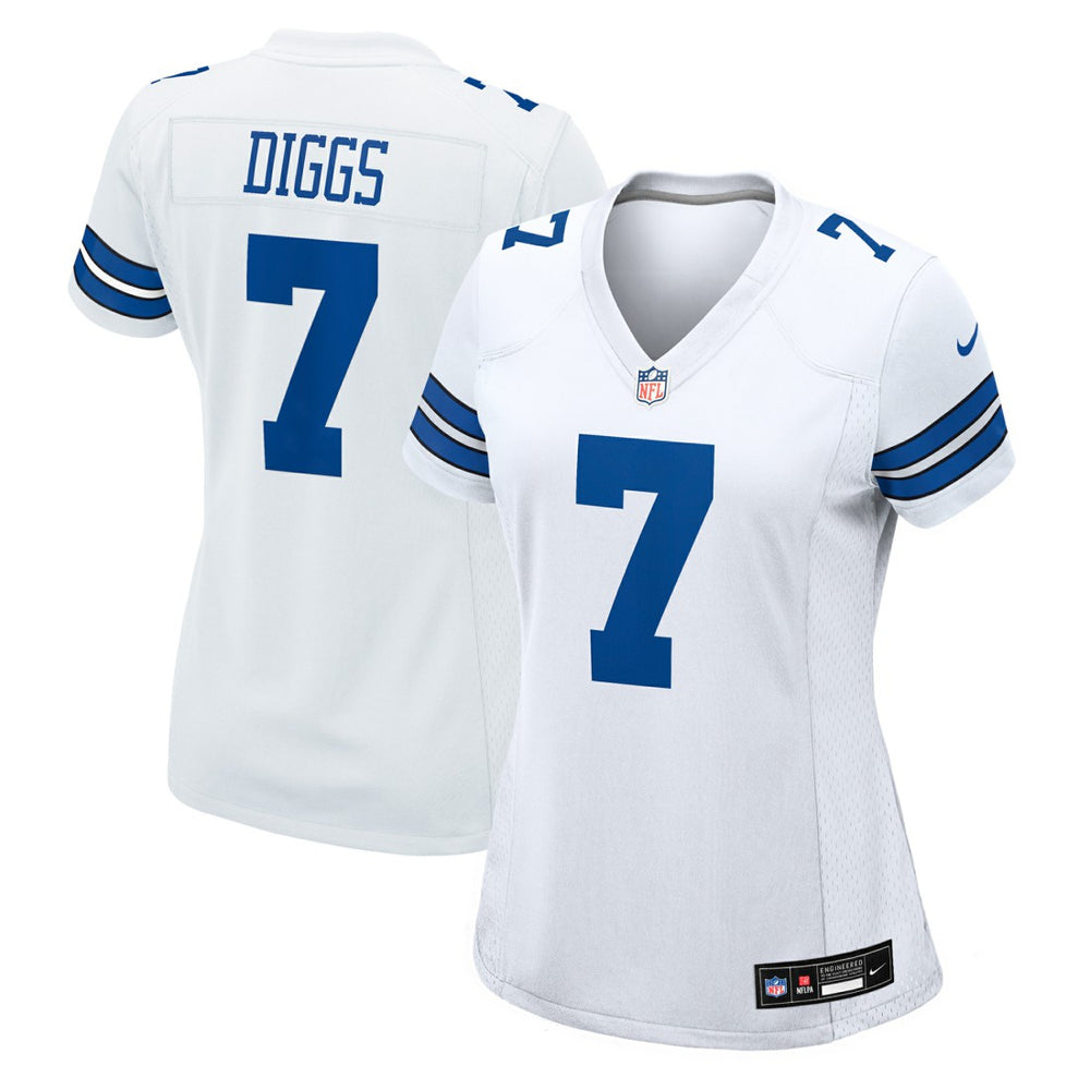 Nike Trevon Diggs Dallas Cowboys Women's Game Jersey White