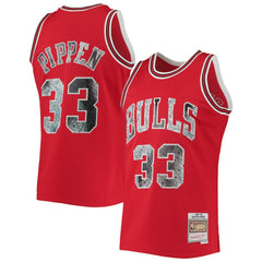 Scottie Pippen Chicago Bulls 1997/98 Hardwood Classics NBA 75th Anniversary Diamond Swingman Jersey for sale Red | Mitchell & Ness Near Me