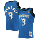 Stephon Marbury Minnesota Timberwolves 1996/97 Hardwood Classics Swingman Jersey Blue | Mitchell & Ness Near Me