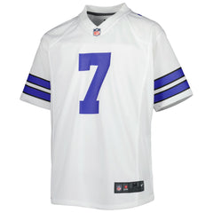Nike Trevon Diggs Dallas Cowboys Youth Game Jersey White