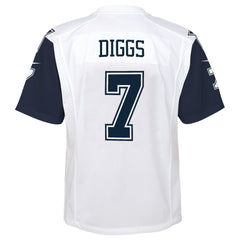Nike Trevon Diggs Dallas Cowboys Youth Alternate Game Jersey White