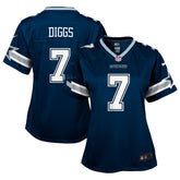 Nike Trevon Diggs Dallas Cowboys Girls Youth Game Jersey Navy