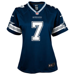 Nike Trevon Diggs Dallas Cowboys Girls Youth Game Jersey Navy