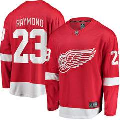Lucas Raymond Detroit Red Wings Fanatics Home Breakaway Player Jersey - Red - NHL 4564165