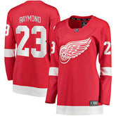 Lucas Raymond Detroit Red Wings Fanatics Women's Home Breakaway Player Jersey - Red - NHL 4564182