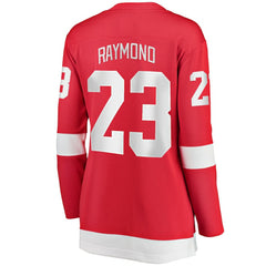Lucas Raymond Detroit Red Wings Fanatics Women's Home Breakaway Player Jersey - Red - NHL 4564182