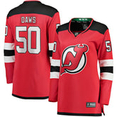 Nico Daws New Jersey Devils Fanatics Women's Home Breakaway Player Jersey - Red - NHL 4564259