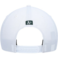 Athletics '47 Flag Flutter Hitch Snapback Hat - White - 47 brand Discount