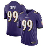 Nike Odafe Oweh Baltimore Ravens Vapor Limited Jersey Purple