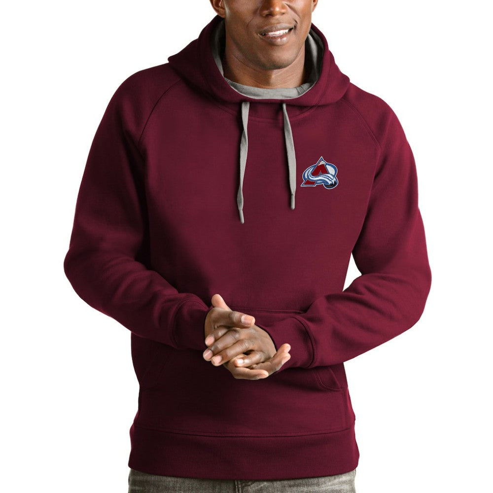 Colorado Avalanche Antigua Victory Pullover Hoodie - Burgundy - NHL 4572159