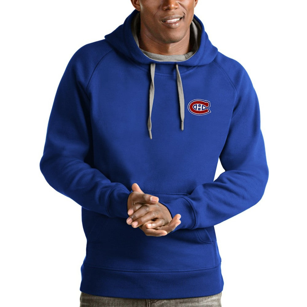 Montreal Canadiens Antigua Victory Pullover Hoodie - Blue - NHL 4572210