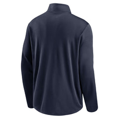 Nike Tennessee Titans Logo Pacer Performance Half-Zip Jacket Navy
