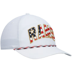 47 brand Los Angeles Rams '47 Hitch Stars and Stripes Trucker Adjustable Hat White