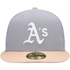 Athletics New Era 1987 MLB All-Star Game Purple Undervisor 59FIFTY Fitted Hat - Gray/Peach - New Era on Sale
