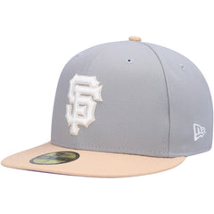 San Francisco Giants New Era 2007 MLB All-Star Game Purple Undervisor 59FIFTY Fitted Hat - Gray/Peach - New Era Online