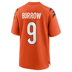 Nike Joe Burrow Cincinnati Bengals Alternate Game Jersey Orange