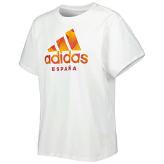 Spain National Team Women's DNA T-Shirt White - Adidas outlet